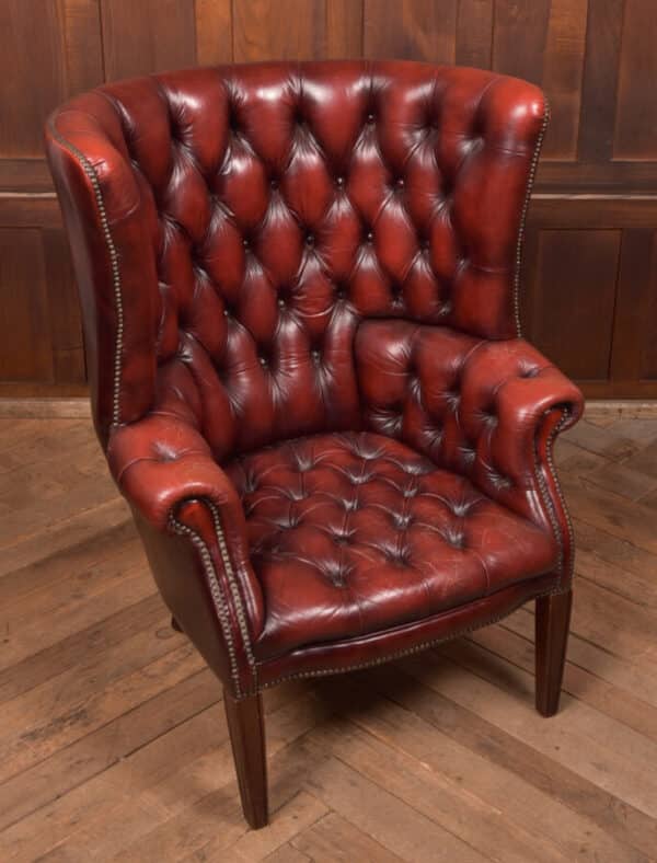 Chesterfield Leather Armchair SAI2414 - Image 25