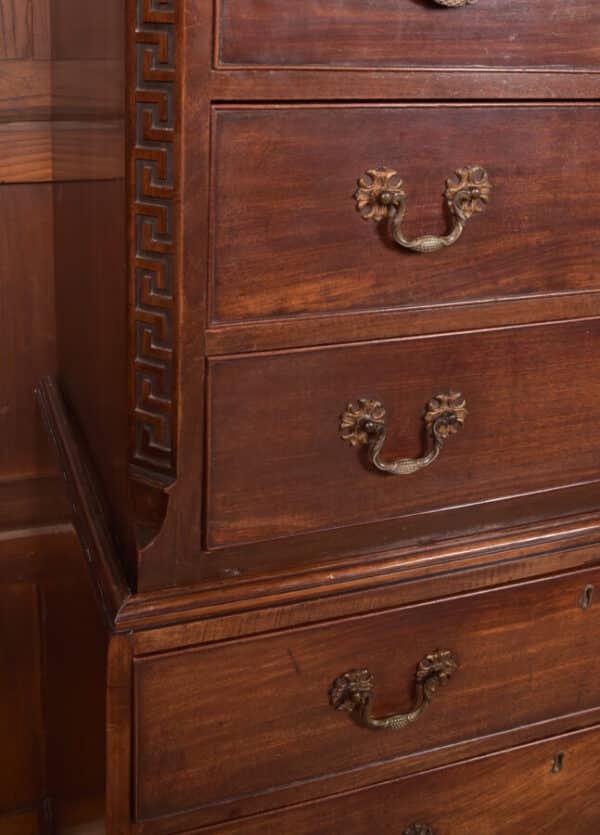 Georgian Mahogany Chest On Chest/ Tallboy SAI2422 - Image 13