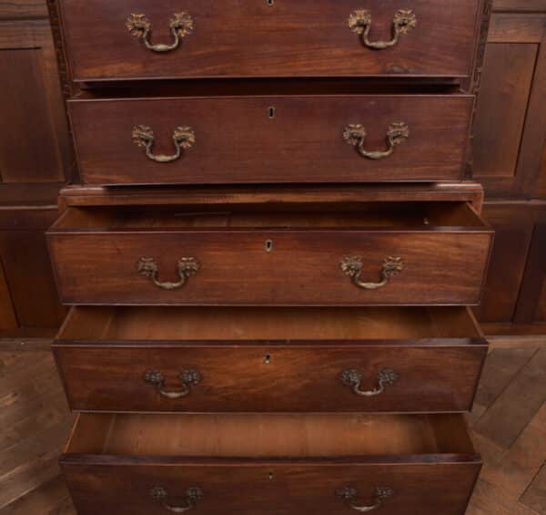 Georgian Mahogany Chest On Chest/ Tallboy SAI2422 - Image 11