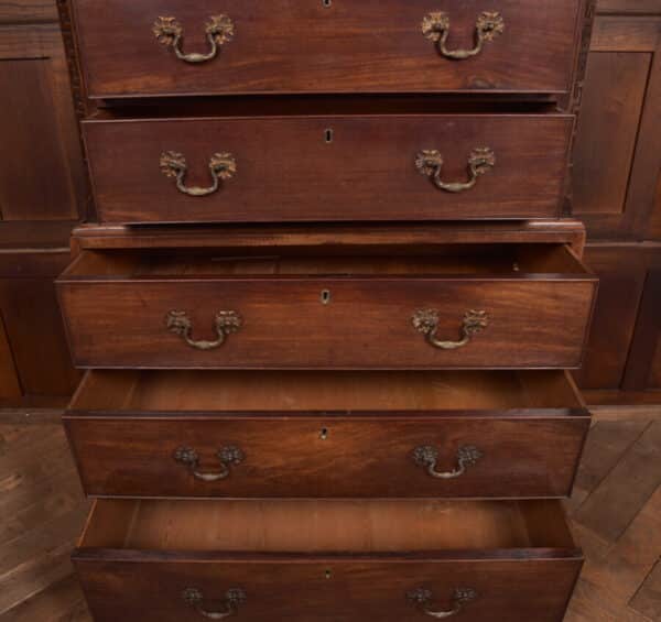 Georgian Mahogany Chest On Chest/ Tallboy SAI2422 Antique Draws 13