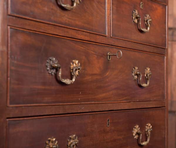 Georgian Mahogany Chest On Chest/ Tallboy SAI2422 Antique Draws 21