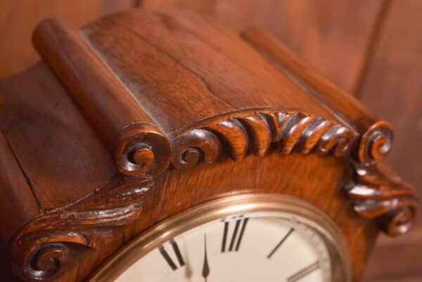 Victorian Rosewood Bracket Clock W & J Gardner Perth SAI2424 - Image 9