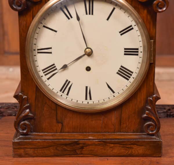 Victorian Rosewood Bracket Clock W & J Gardner Perth SAI2424 - Image 8