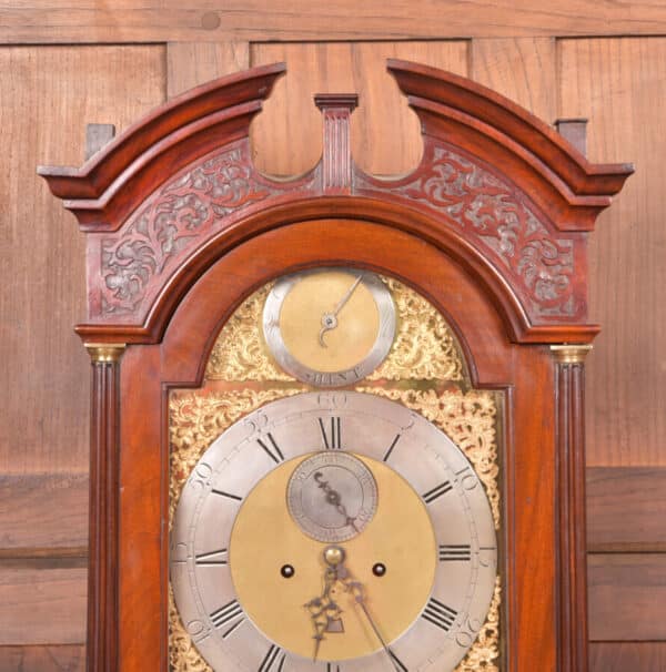 Georgian Mahogany Grandfather Clock SAI2423 Antique Clocks 11