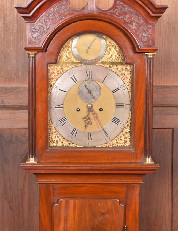Georgian Mahogany Grandfather Clock SAI2423 - Image 8