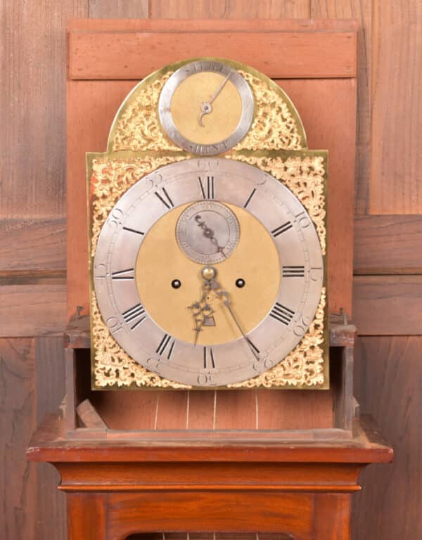 Georgian Mahogany Grandfather Clock SAI2423 Antique Clocks 6