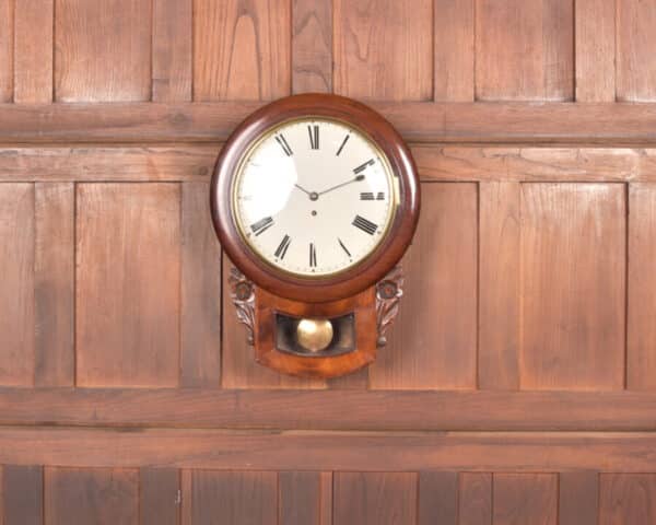 Mahogany Wall Clock SAI2419 - Image 6