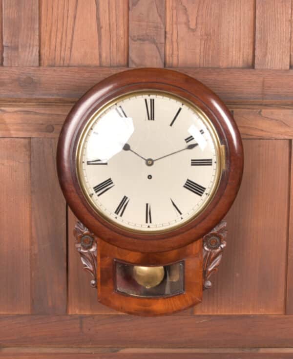 Mahogany Wall Clock SAI2419 Antique Clocks 7