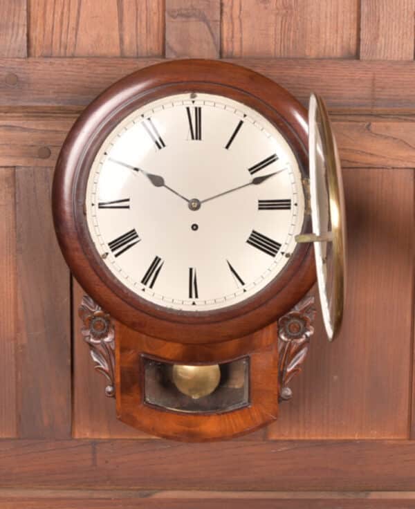 Mahogany Wall Clock SAI2419 Antique Clocks 6