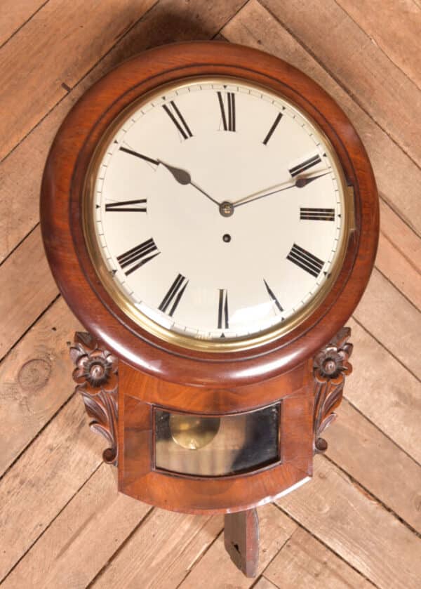 Mahogany Wall Clock SAI2419 Antique Clocks 5