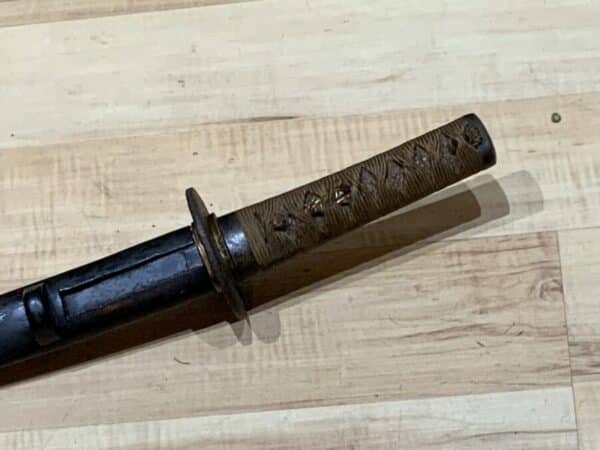 Japanese sword 18th century signed blade Antique Swords 10