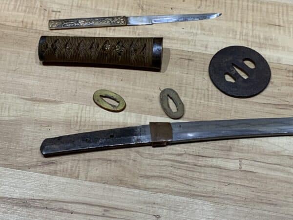 Japanese sword 18th century signed blade Antique Swords 27