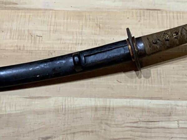 Japanese sword 18th century signed blade Antique Swords 11