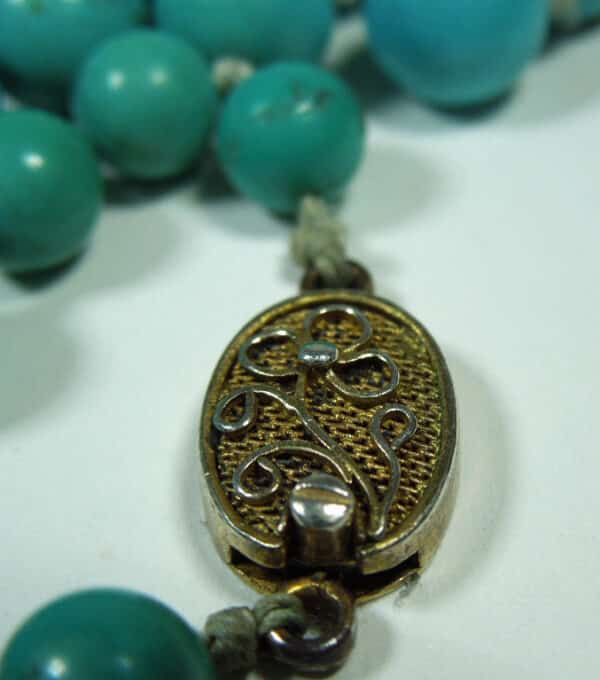 Turquoise Bead Necklace - Image 5