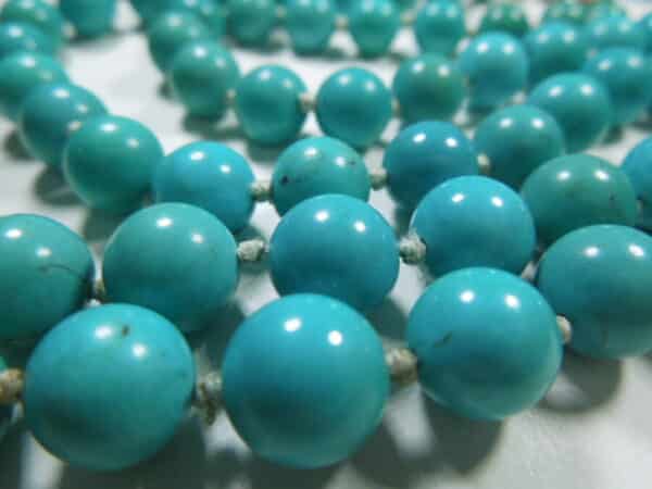 Turquoise Bead Necklace - Image 7