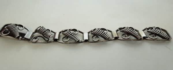 Danish Silver Bracelet by Christian Michelsen Christian Michelsen Antique Jewellery 6