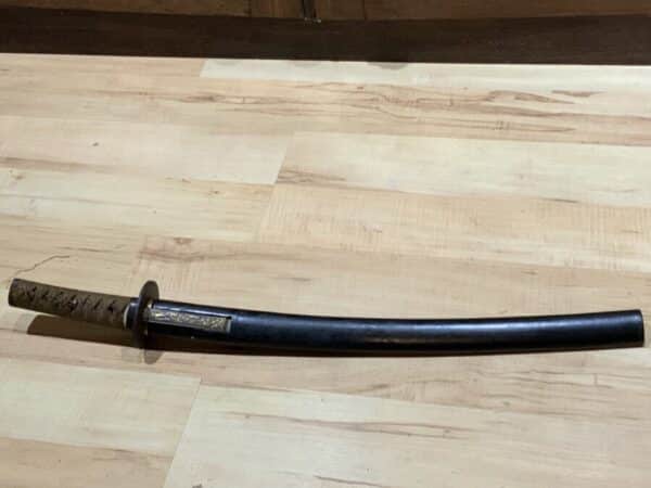 Japanese sword 18th century signed blade