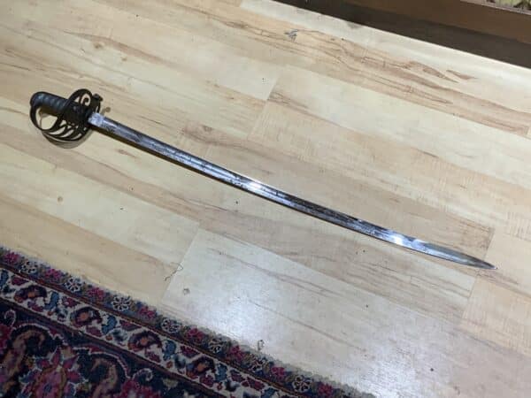 Staffordshire Volunteer Rifles Officers Sword Antique Swords 5