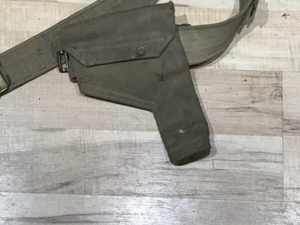 Belt & holster British Army 1952 Military & War Antiques 6