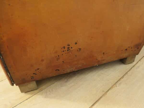 1930's French Leather Club Chair - Image 10