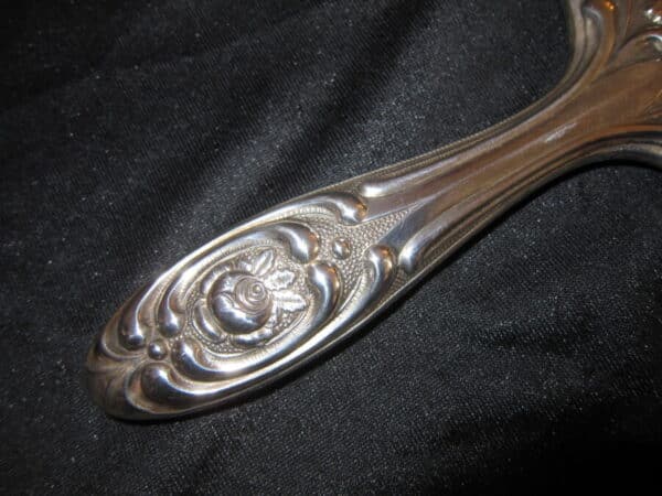 Vintage German Silver Hallmarked 835 Dressing Table Set - Image 7