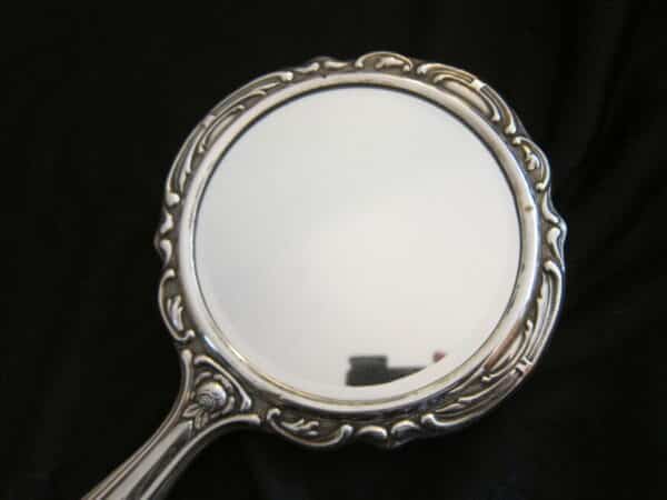 Vintage German Silver Hallmarked 835 Dressing Table Set - Image 5