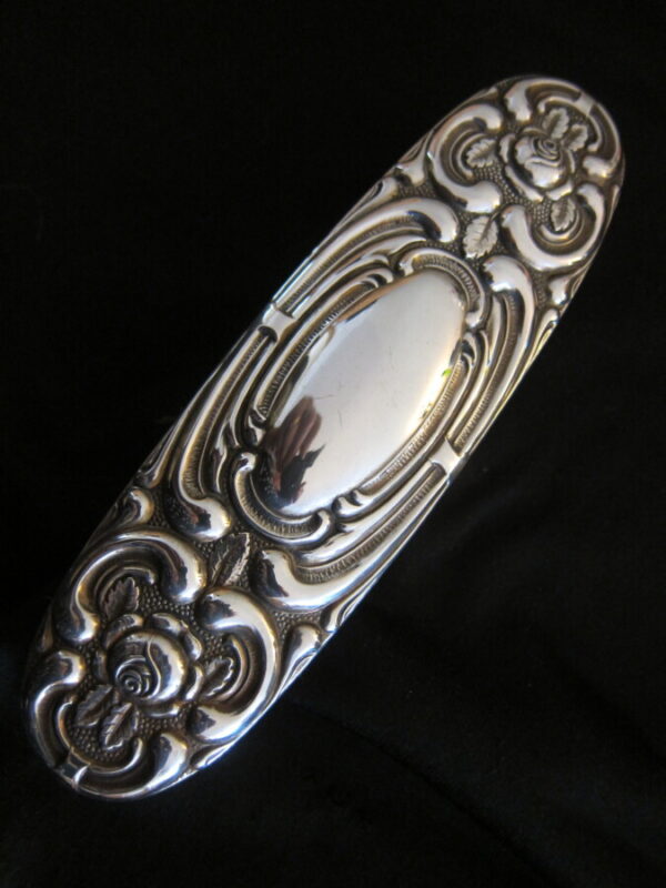 Vintage German Silver Hallmarked 835 Dressing Table Set - Image 9