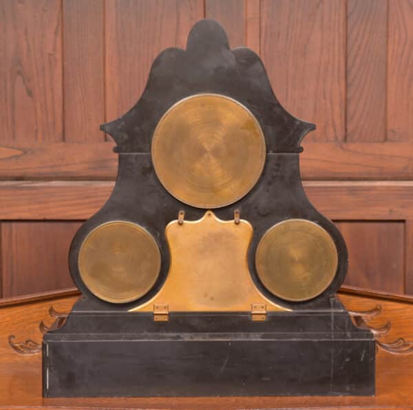 Black Marble Mantel Clock SAI2429 - Image 18