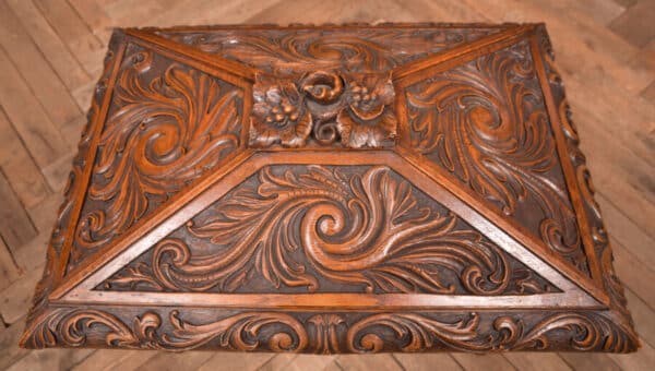 Carved Oak Cellarette SAI2431 Antique Boxes 4