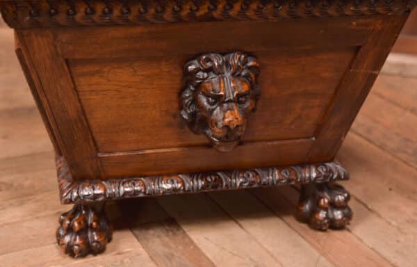 Carved Oak Cellarette SAI2431 - Image 18