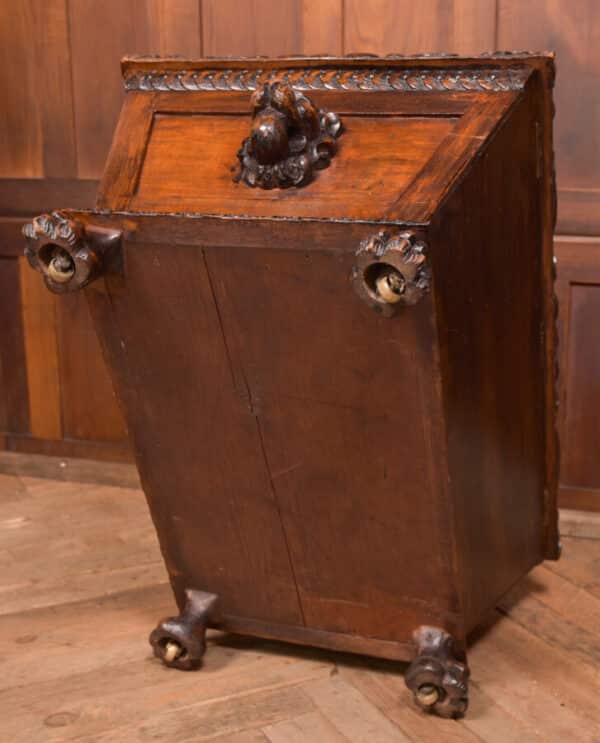 Carved Oak Cellarette SAI2431 - Image 22