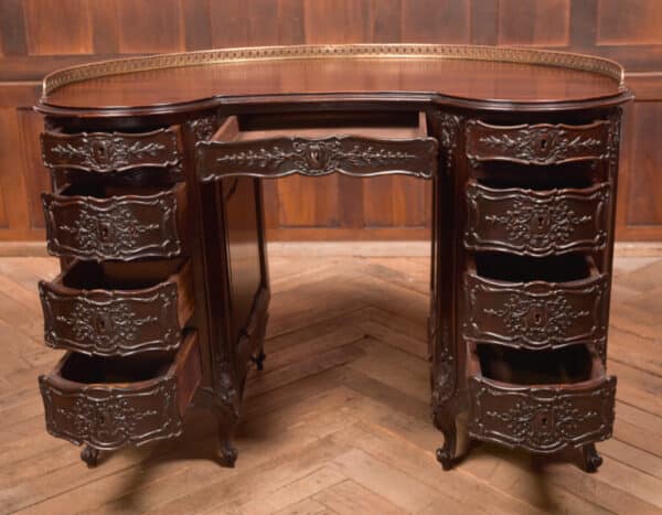 Kidney Shaped Carved Desk SAI2432 Antique Desks 16