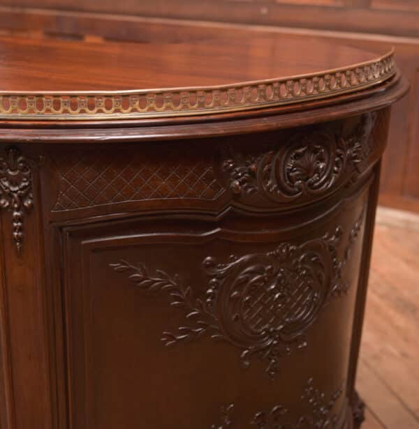 Kidney Shaped Carved Desk SAI2432 - Image 18
