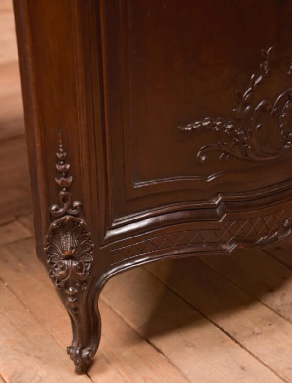 Kidney Shaped Carved Desk SAI2432 - Image 20