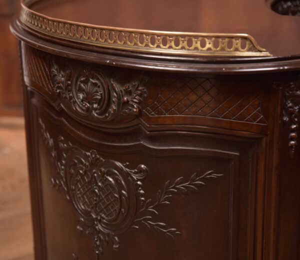 Kidney Shaped Carved Desk SAI2432 - Image 24