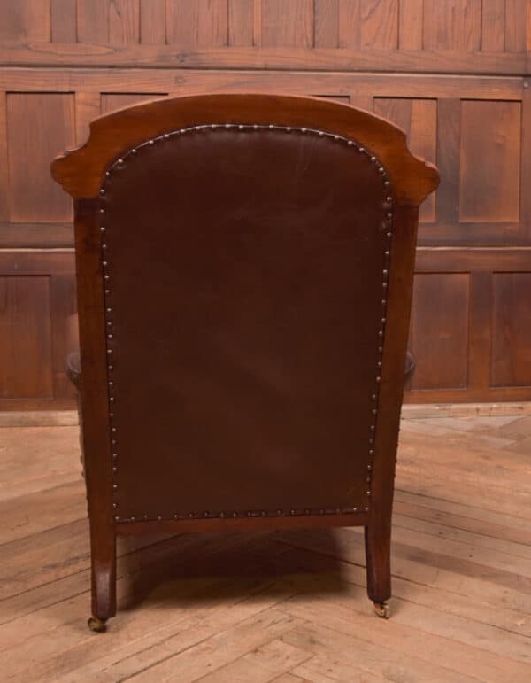 Victorian Button Back Library Chair SAI2435 - Image 6