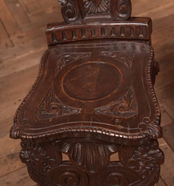 Pair Of Italian Carved Hall Chairs SAI2434 - Image 8