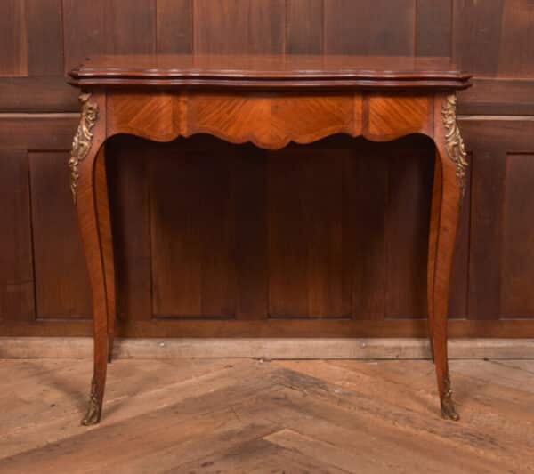 Victorian Fold Over Card Table SAI2436