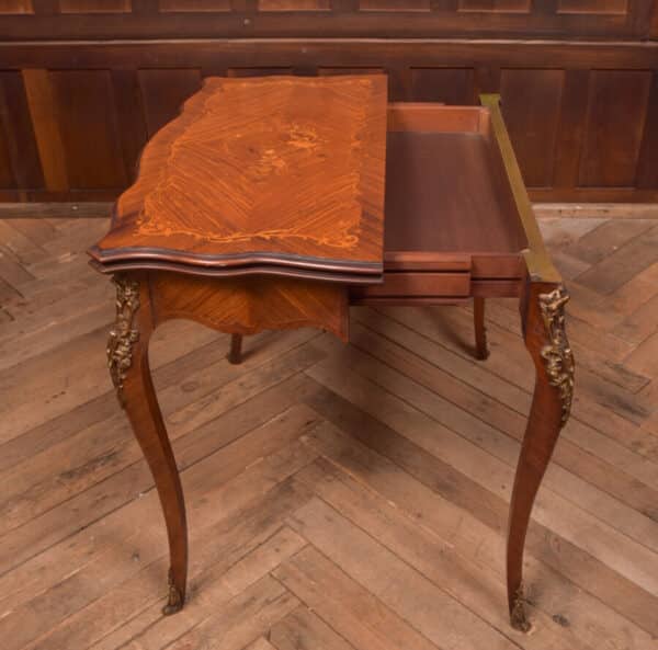 Victorian Fold Over Card Table SAI2436 - Image 9