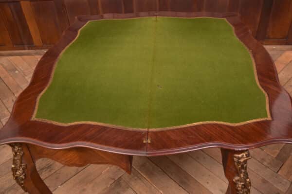 Victorian Fold Over Card Table SAI2436 Antique Furniture 8