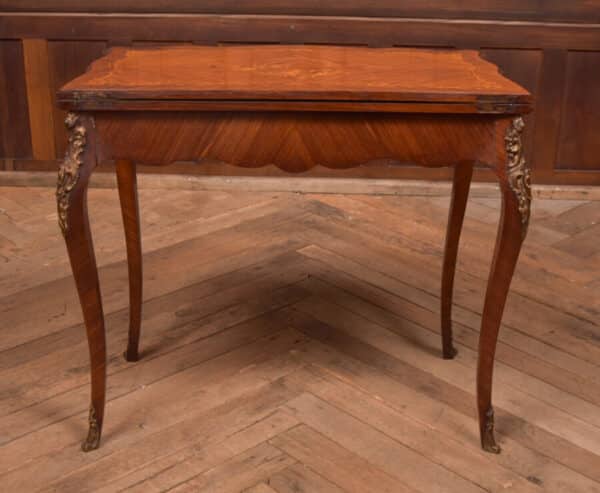 Victorian Fold Over Card Table SAI2436 Antique Furniture 6