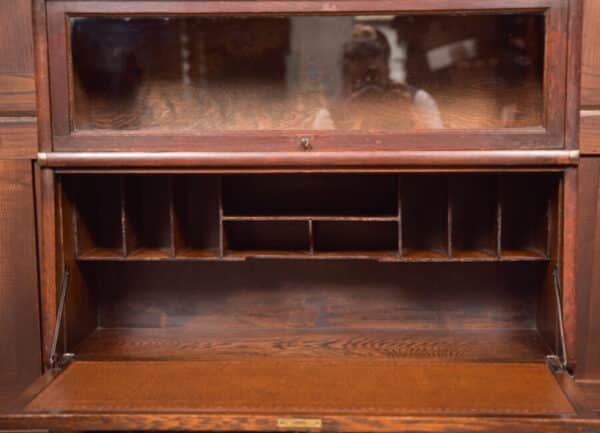 Globe Wernicke Sectional Bureau Bookcase SAI2439 - Image 6
