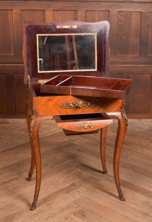 Parquetry Dressing/ Work Table SAI2444 Antique Tables 14