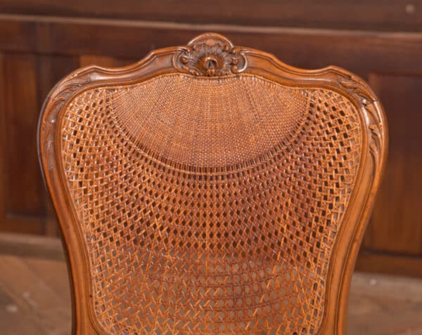 Pair Of Walnut Bedroom Chairs SAI2446 - Image 10
