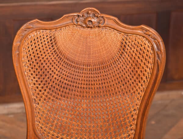 Pair Of Walnut Bedroom Chairs SAI2446 - Image 11