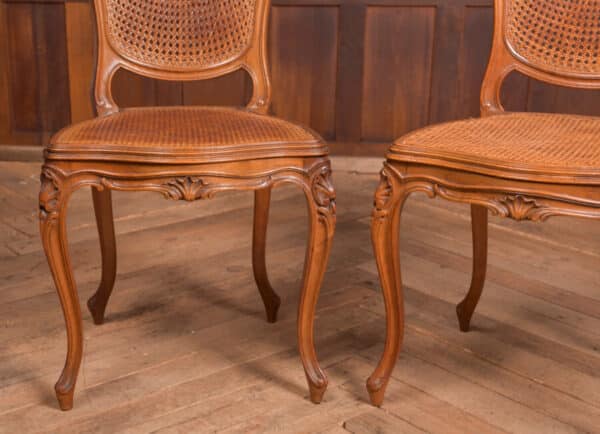 Pair Of Walnut Bedroom Chairs SAI2446 - Image 15