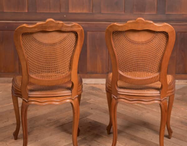Pair Of Walnut Bedroom Chairs SAI2446 Antique Chairs 8