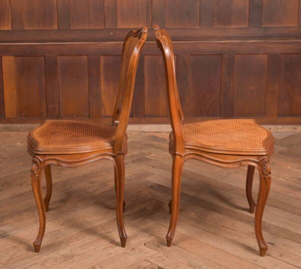 Pair Of Walnut Bedroom Chairs SAI2446 Antique Chairs 7