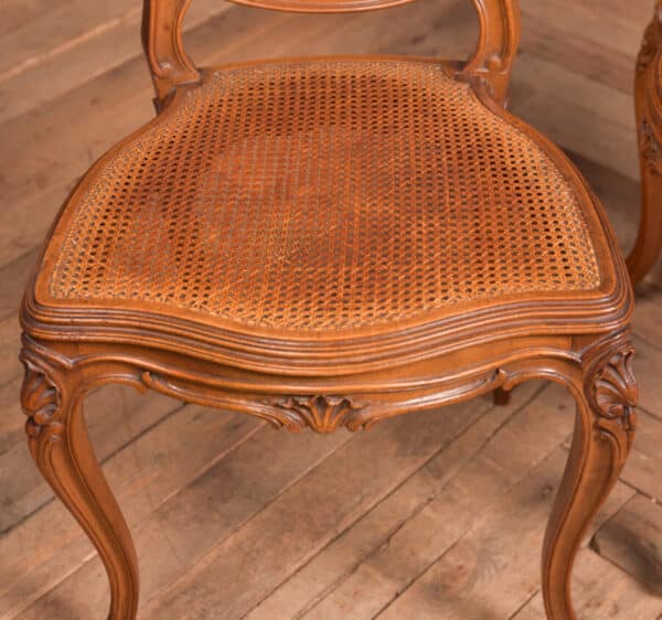 Pair Of Walnut Bedroom Chairs SAI2446 - Image 2