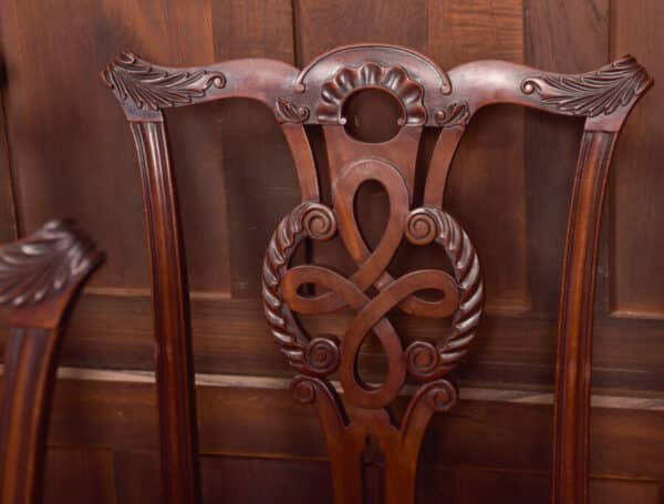 Set Of 8 Chippendale Style Dining Room Chair SAI2441 - Image 25